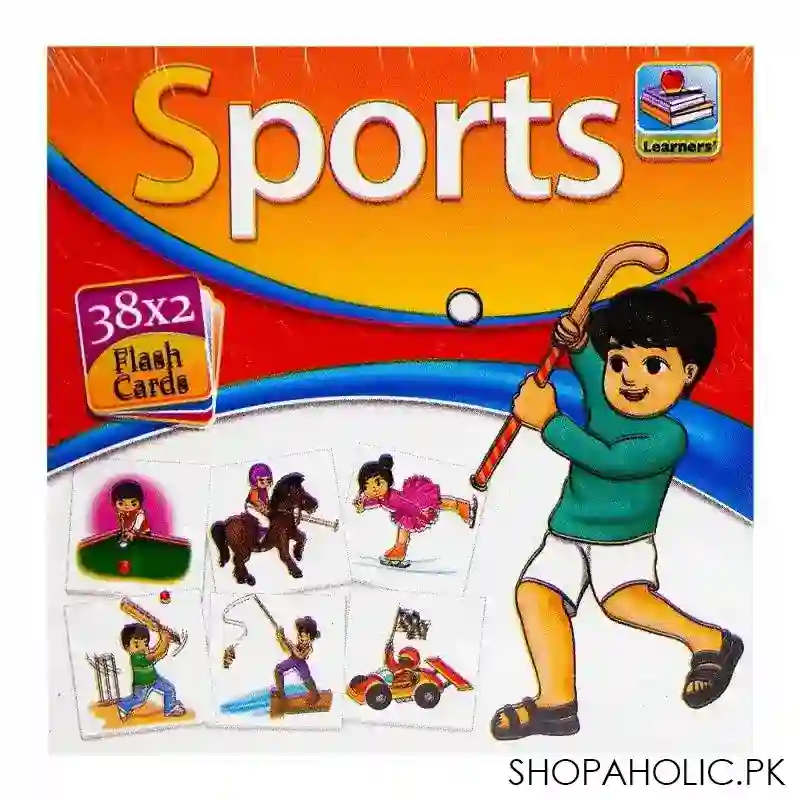 learners flash cards small sports, 227 2390 image2