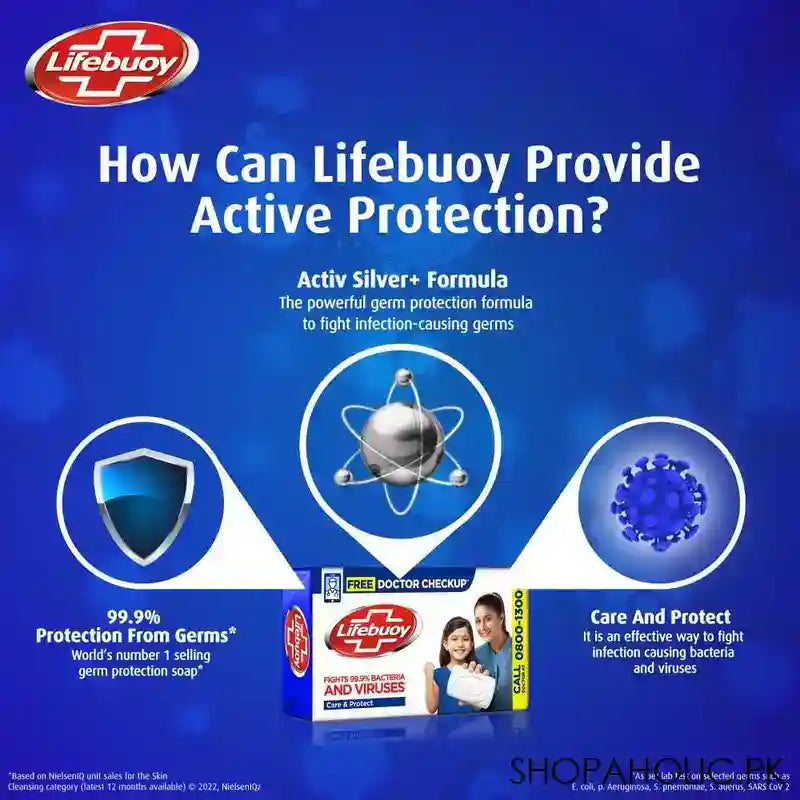 Lifebuoy Care Soap, Value Pack 3x100g - Image 6