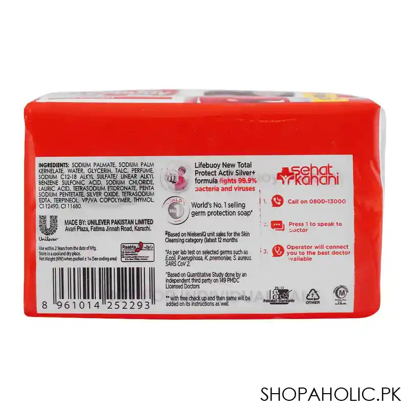 Lifebuoy Total Protect Soap, Value Pack, 3x100g - Image 5