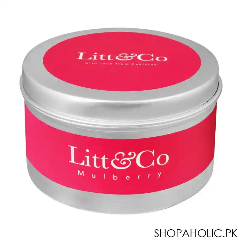 Litt & Co Mulberry Fragranced Candle - Main Image