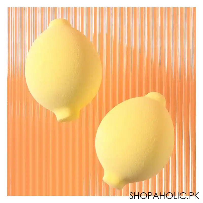 LMLTOP Lemon Makeup Sponge, 1 Piece, #A80277 - Image 2