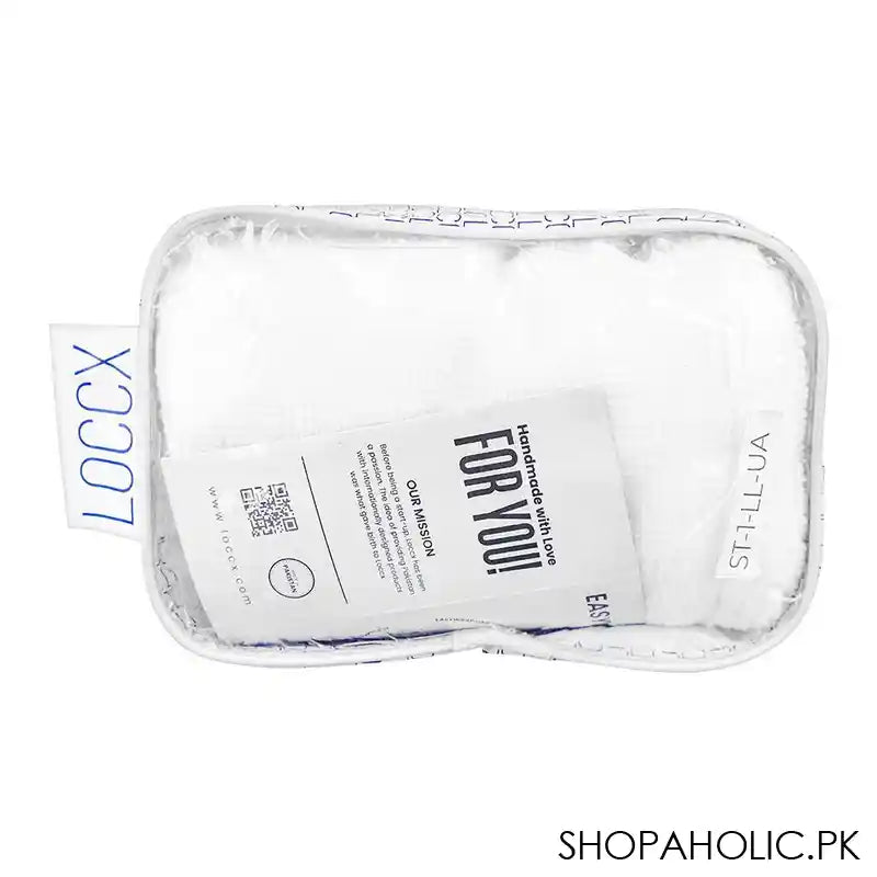 Loccx Lily Ultra Absorbent Easy Wrap Micro Fiber Hair Towel Wrap, ST-1-LL-UA - Image 2