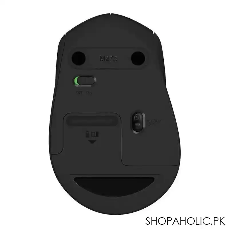 logitech curved design plus extended power wireless mouse, m 275 image4