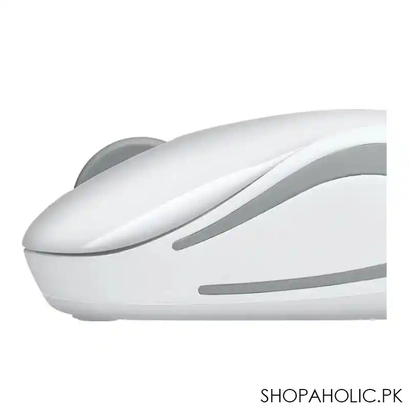 logitech m187 wireless mouse, white/grey image2