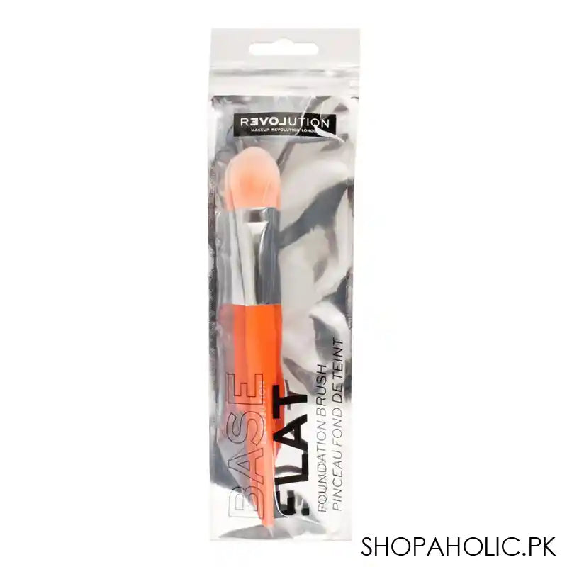 Makeup Revolution Base Flat Foundation Brush - Image 2