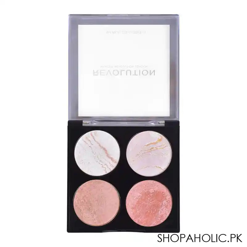 Makeup Revolution Cheek Kit Take A Breather, 4-Pack - Image 2