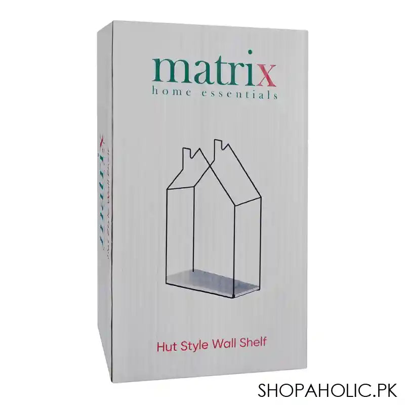 Matrix Hut Style Wall Shelf-A, 11 x 7.2 x 4.3 cm - Image 4