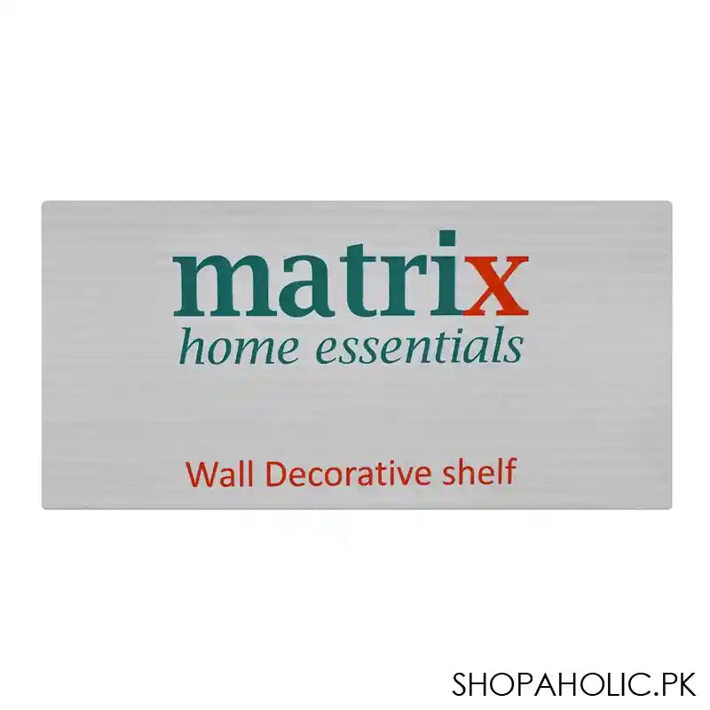 Matrix Metal Wall Mounted Storage, Shelf-A, 30 x 15 cm - Image 3