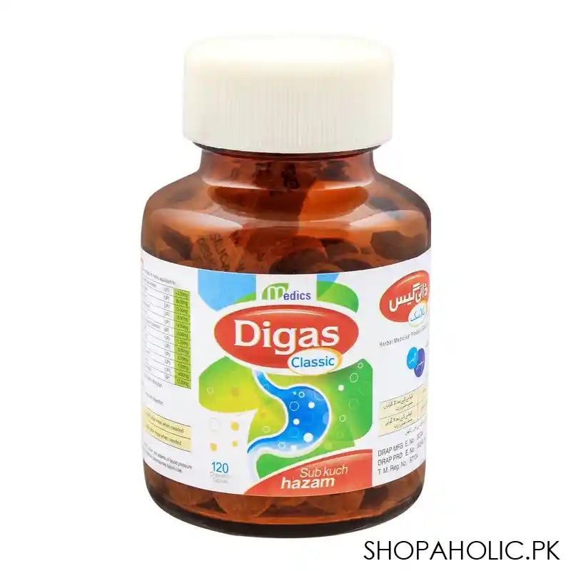 Medics Digas Classic Tablets, 120 Tablets - Image 3