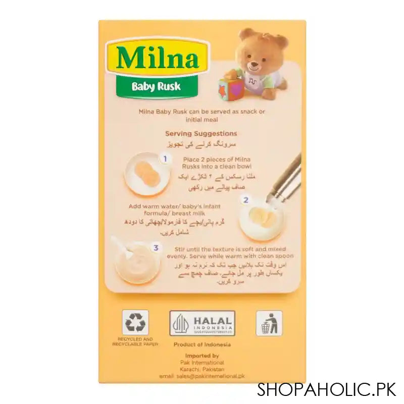 Milna Baby Rusk Original, 130g - Image 4