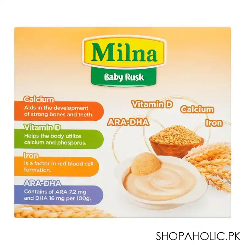 Milna Baby Rusk Original, 130g - Image 5