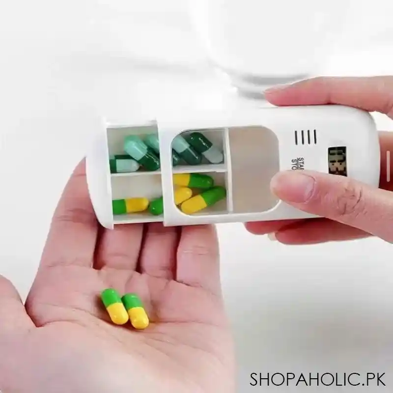 mini portable pill reminder alarm timer box main image