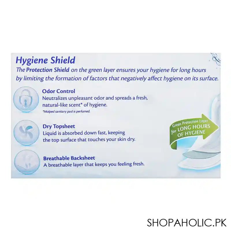 Molped Maxi Thick Hygiene Shield, Long, 18 Pads Value Pack - Image 3