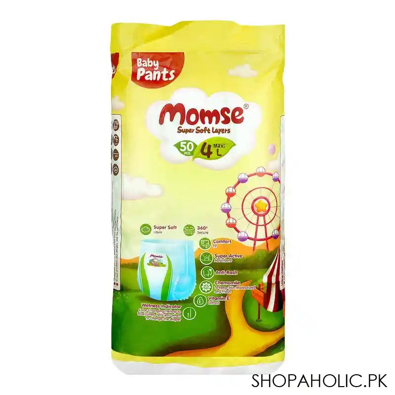 Momse Baby Pants, XXL No.6, 15 KG, 48-Pack - Main Image