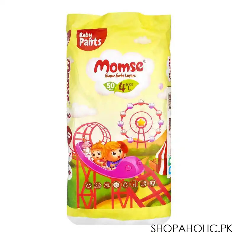 Momse Baby Pants, XXL No.6, 15 KG, 48-Pack - Image 3