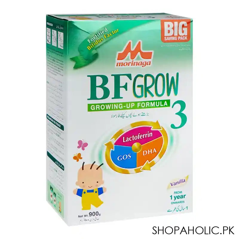 Morinaga BF Grow-3 Growing Up Formula, For 1 Year Onwords, 900g Box - Main Image