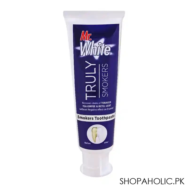 Mr. White Truly Smokers Toothpaste, 120g - Image 4