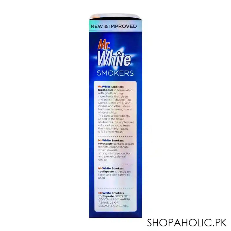 Mr. White Truly Smokers Toothpaste, 70g - Image 2