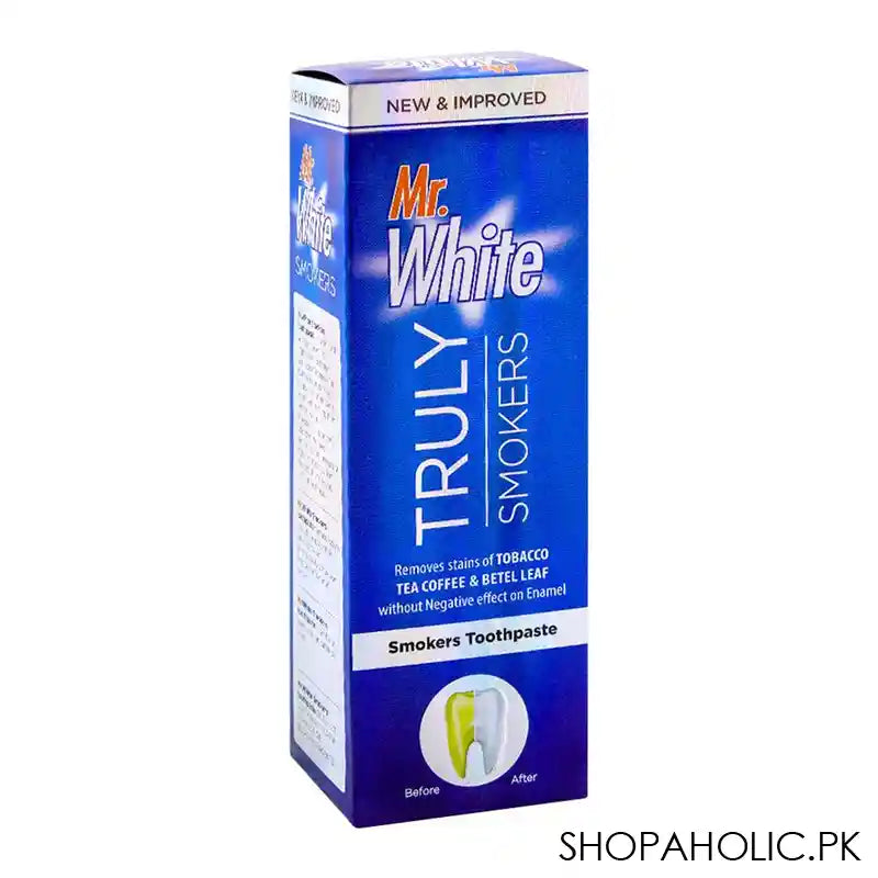 Mr. White Truly Smokers Toothpaste, 70g - Image 4