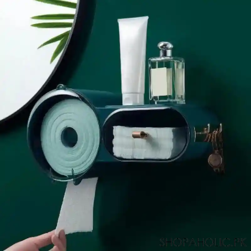 multifunctional toilet paper holder main image