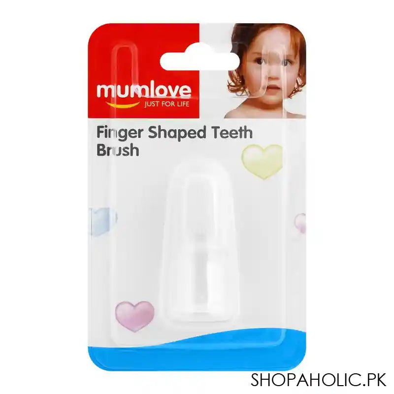 Mum Love Finger Shaped Teeth Brush, A1038 - Image 2