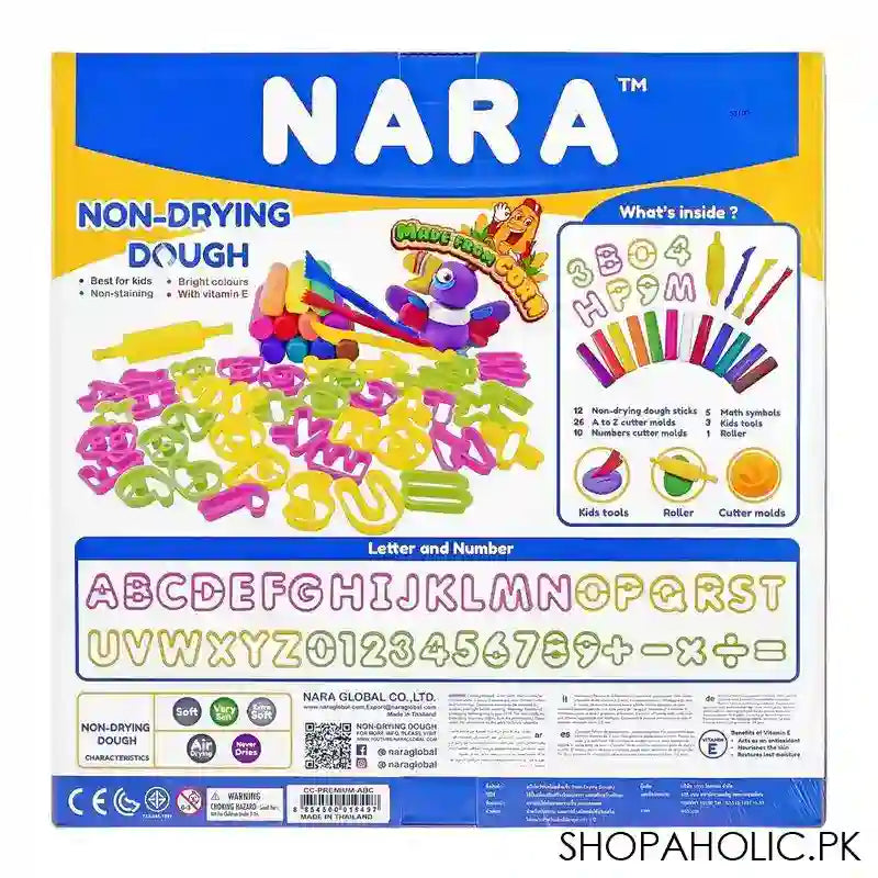 Nara Non-Drying Dough CC-Premium, ABC, For 3+ Years - Image 3