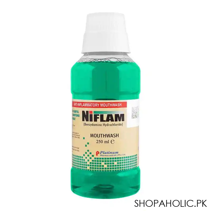 Niflam Anti-Inflammatory Mouth Wash, 250ml - Main Image