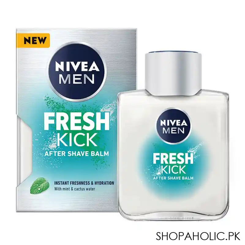 Nivea Men Fresh Kick After Shave Balm, 100ml - Main Image