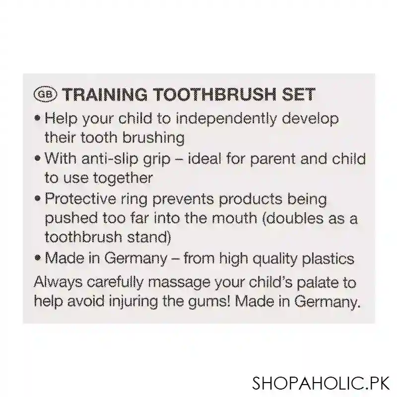 nuk training toothbrush set, 6m+ 10256205 image4