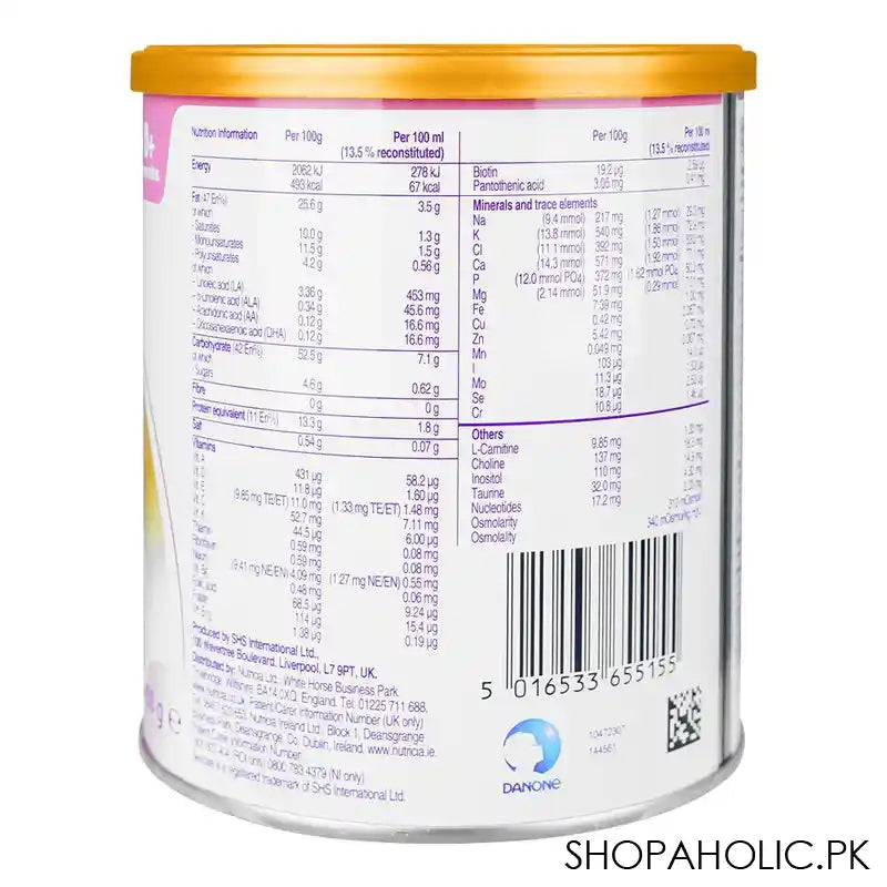 Nutricia Neocate Infant DHA/ARA, Baby Formula Powder, 0+ Months, 400g - Image 2