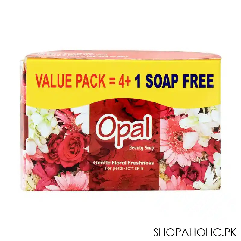 Opal Beauty Soap, Value Pack 4+1 - Main Image