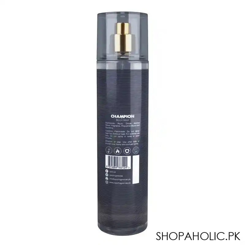 Opio Champion Body Mist, For Men's, 250ml - Image 3