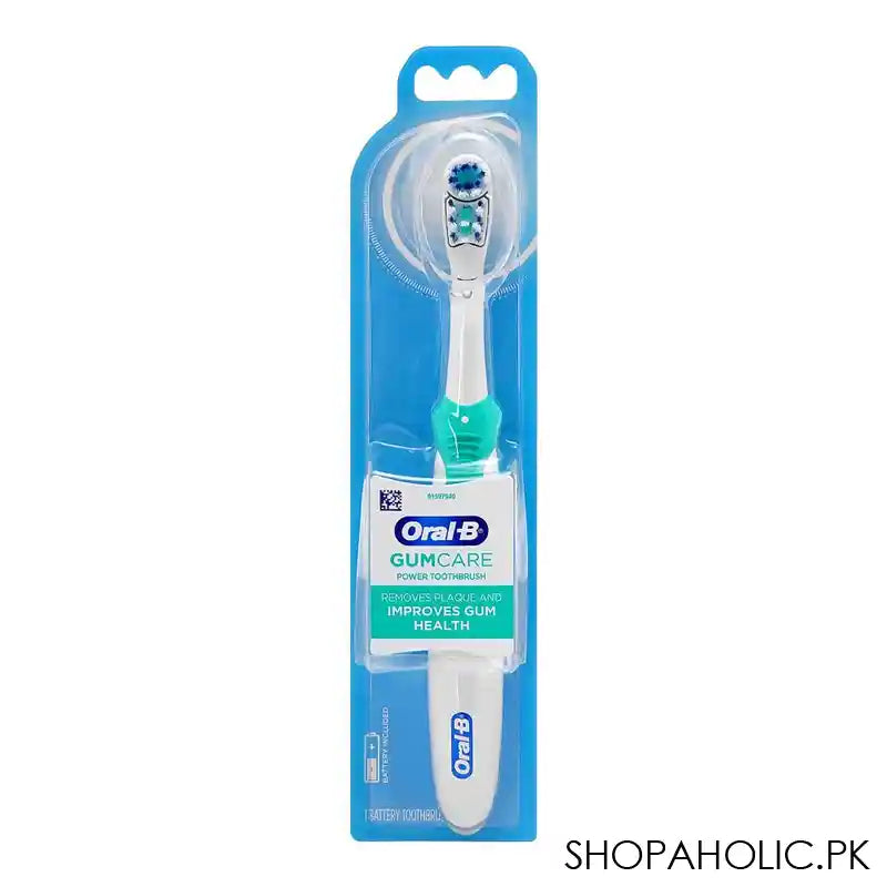 Oral-B Gum Care Power Battery Tooth Brush, Green 91597940 - Main Image