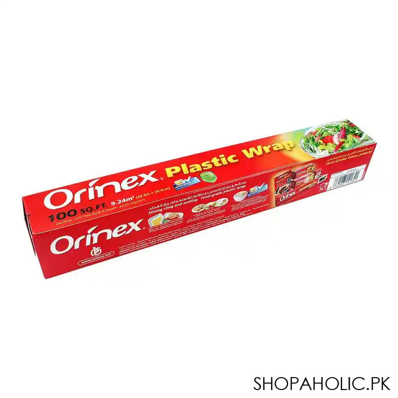 Orinex Plastic Wrap, 100SQFT, 30.4m x 30.4cm, Food Grade - Main Image