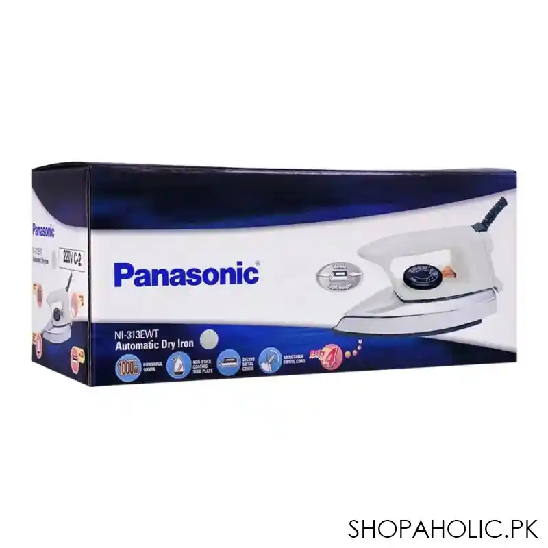 panasonic automatic dry iron, 1000w, ni 313 image2