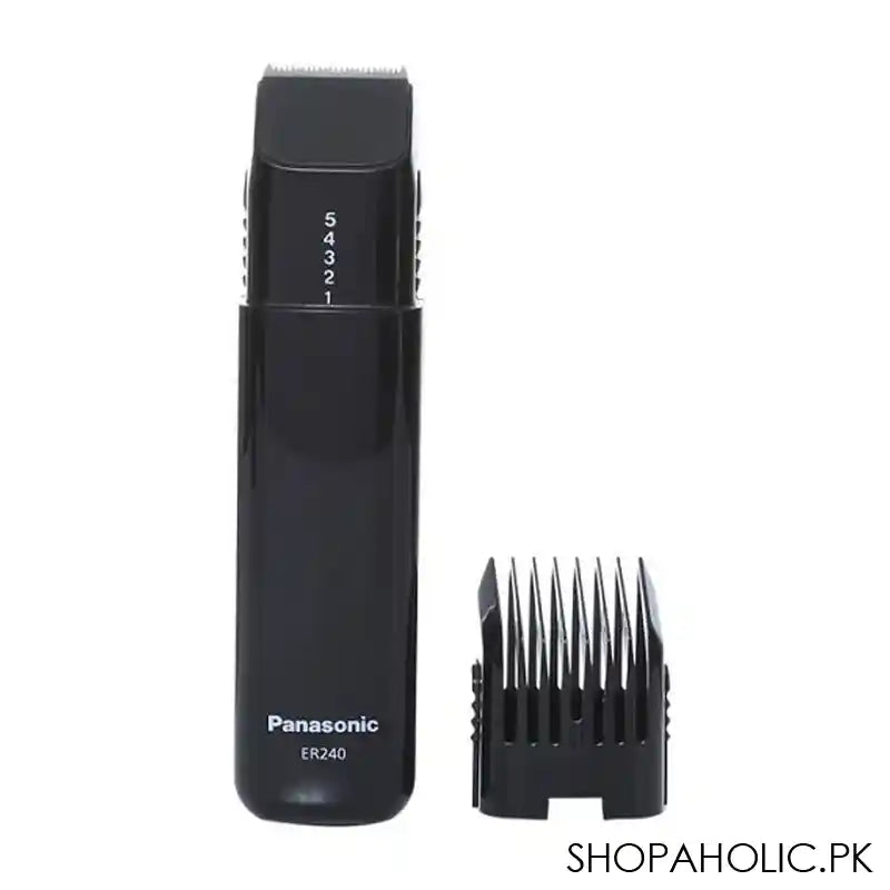 Panasonic Beard & Moustache Trimmer, Battery Operated, ER240-BP - Image 5