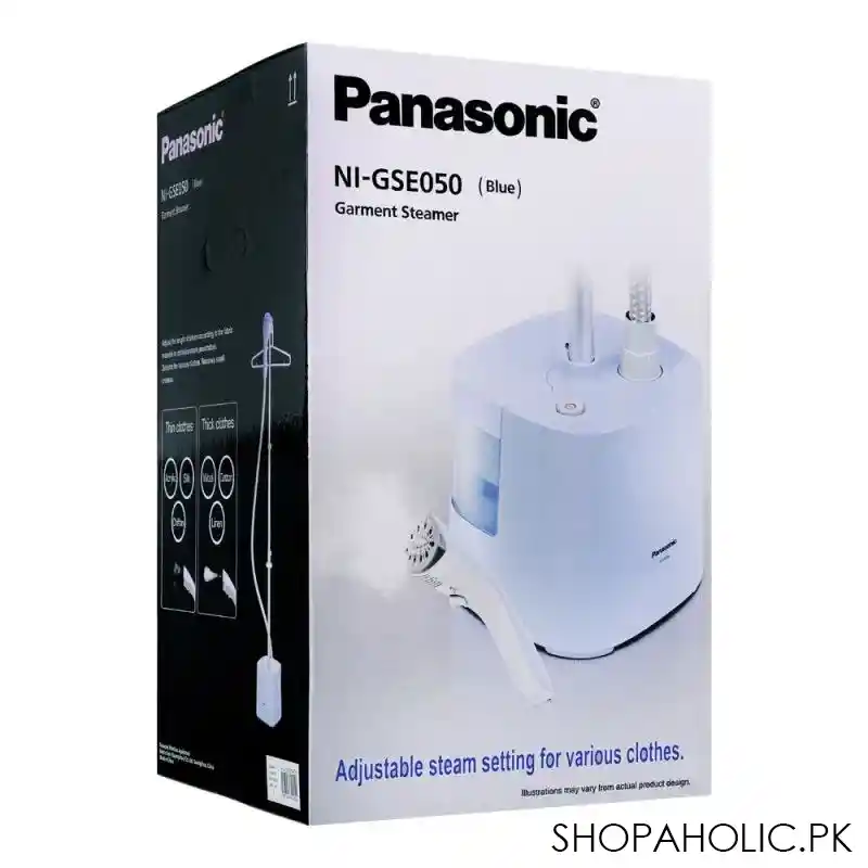 panasonic garment steamer, blue, ni gse050 image2