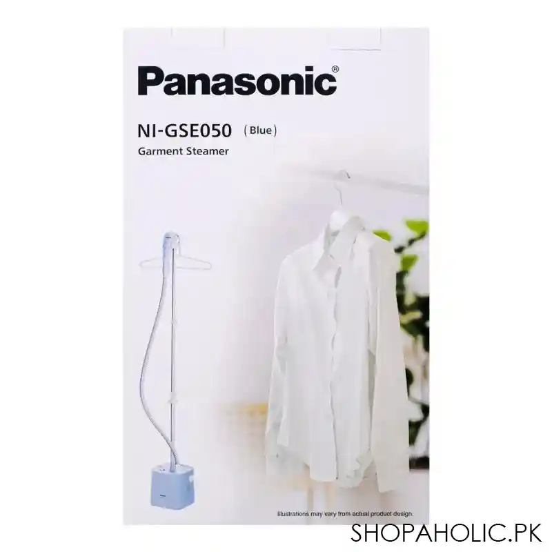 panasonic garment steamer, blue, ni gse050 image3