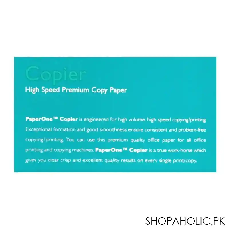 paper one 70g, a4 size, printer & copier paper rim, 500 sheets image3