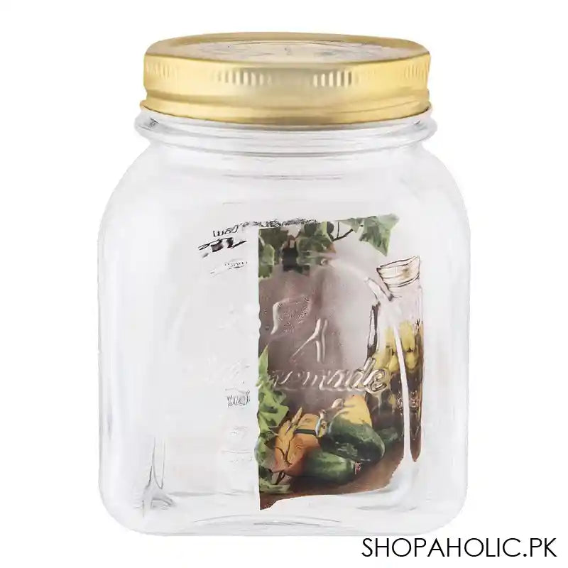 Pasabahce Home Made Metal Cover Jar, Small, 80384 - Main Image