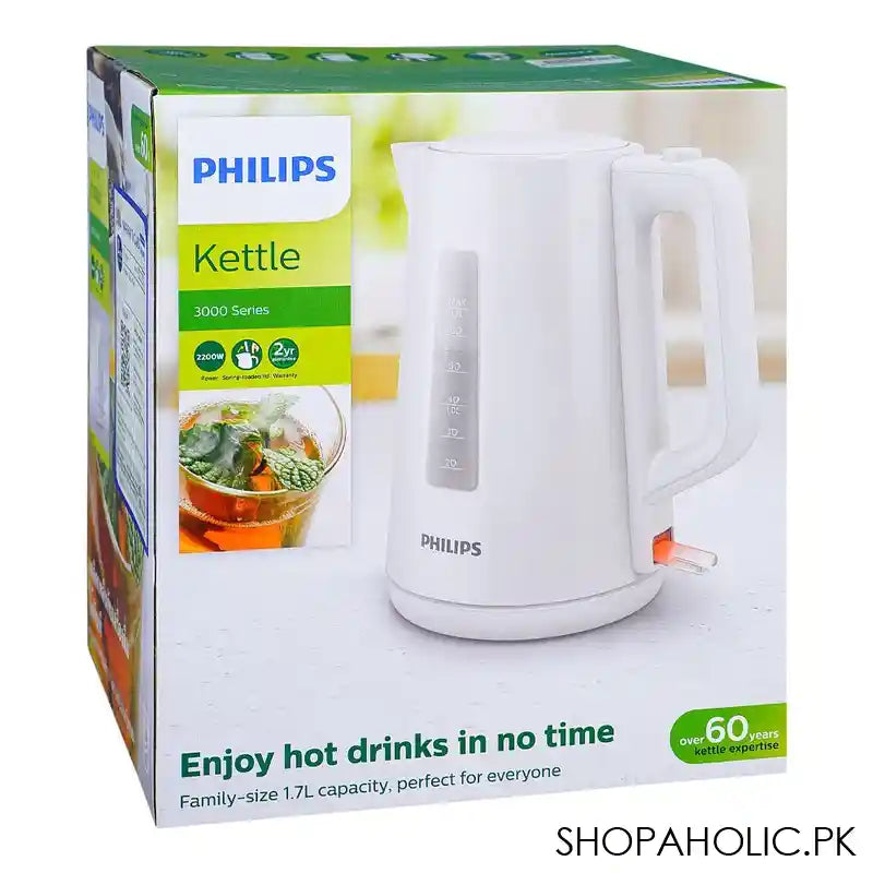 Philips 3000 Series Kettle, 2200W, 1.7L Capacity, HD-9318/01 - Image 8