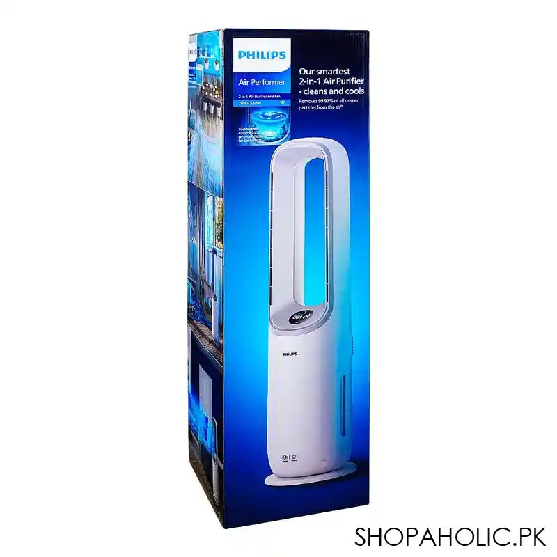 Philips 7000I Series Air Performer 2in1, Purifier & Fan, HEPA, Alexa, AMF765/30 - Image 6