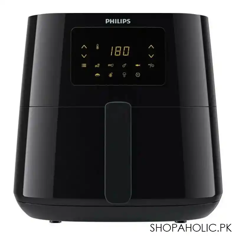 philips essential air fryer, 6.2 l, black, hd 9270 main image