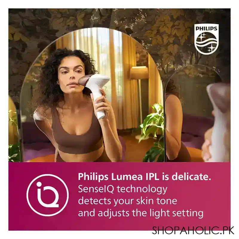 Philips Lumea IPL Hair Removal Device With SenseIQ - BRI955/60 With Free Facial Hair Remover - BRR-454/00 - Image 3