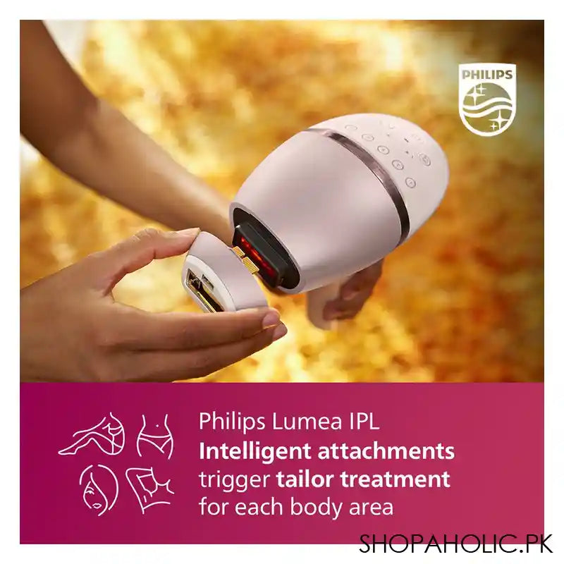 Philips Lumea IPL Hair Removal Device With SenseIQ - BRI955/60 With Free Facial Hair Remover - BRR-454/00 - Image 4