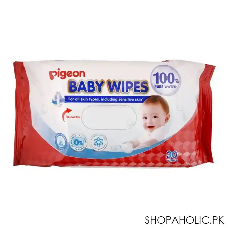 pigeon baby wipes 30 pack main image