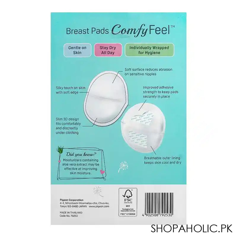 Pigeon Comfy Feel 2x Softer Breast Pads, 60-Pack, Q79253 - Image 4