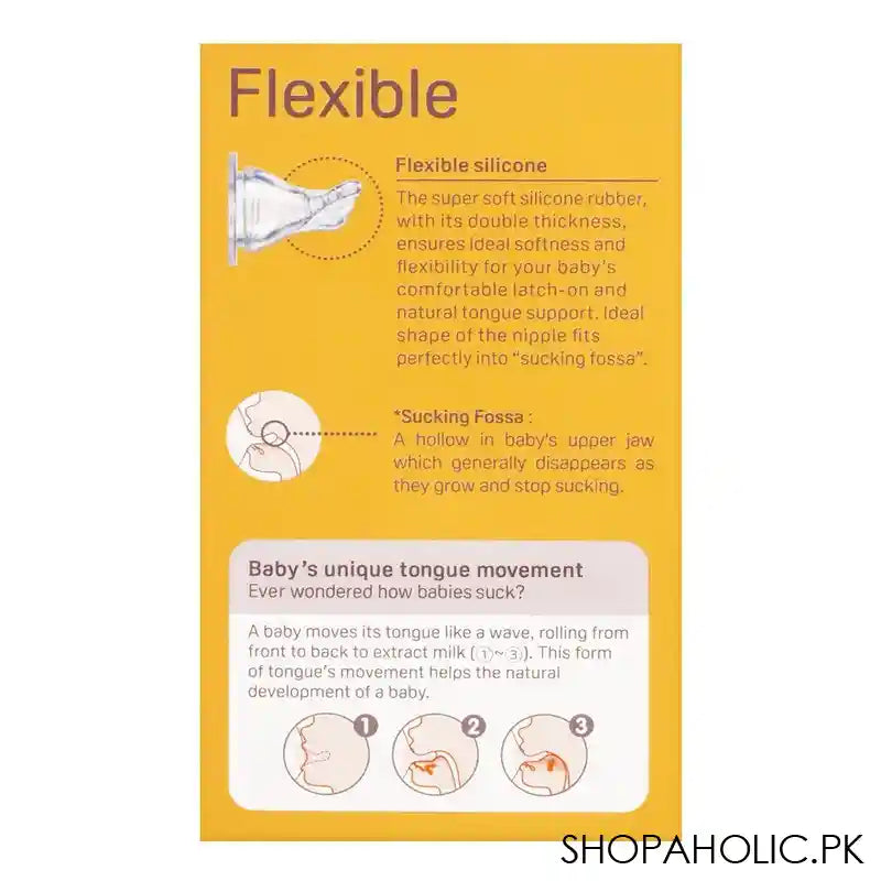 Pigeon Flexible Peristaltic Nipple 0+m Nursing Bottle, 150ml, A78282 - Image 7