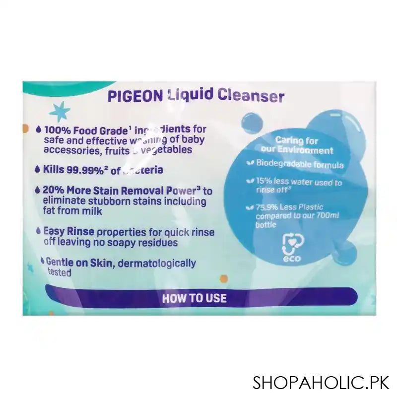 Pigeon Liquid Cleanser Refill, 650ml, M-969 - Image 4