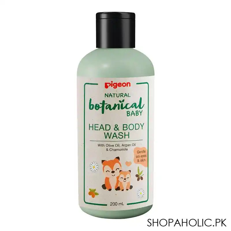 Pigeon Natural Botanical Baby Head & Body Wash, 200ml, I78409 - Main Image